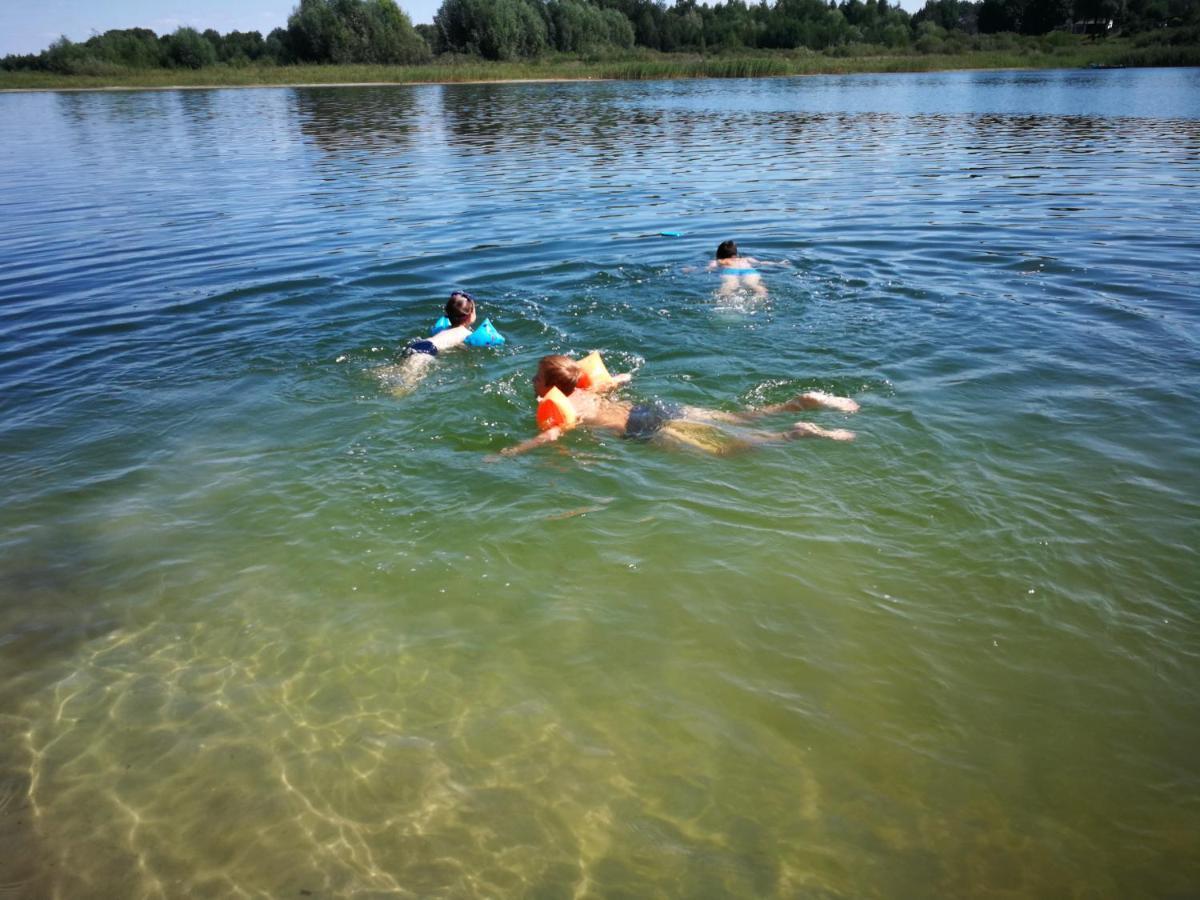 domki domek na jeziorem Wilczyńskim Budzisławskim - klimatyzacja, ogrzewanie Zygmuntowo  Zewnętrze zdjęcie